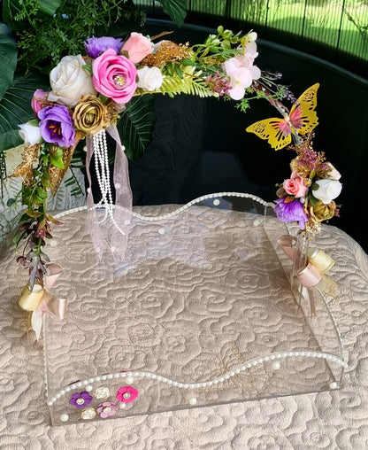 Wavy Square Gift Basket